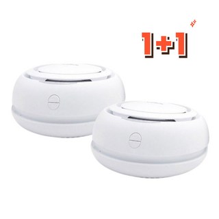 공부방 소형 공기청정기 관리가 편한 저소음 공기청정기 국내제작 휴대용 공기청정기 미니 에어워셔 1+1, 화이트+화이트