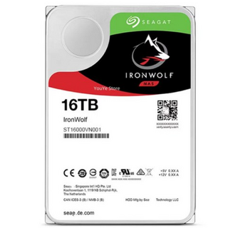 Seagate iron wolf 16TB 내부 7200 RPM35 인치 ST16000VN001 내부 하드 드라이브