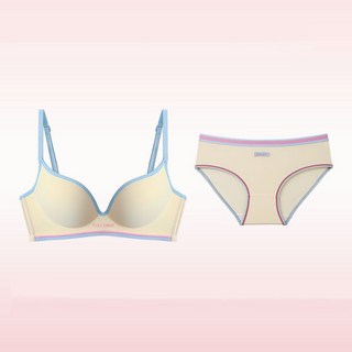여성 브라 팬티 투피스 캐주얼 푸쉬업 브래지어 세트 패션 스포츠 컴포트 편안한 속옷 YHY
