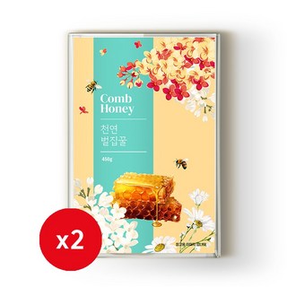 맥그로우앤마리 베트남 벌집꿀, 2개, 450g