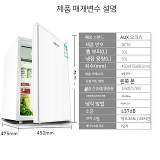 LG 서랍형 소형 냉동고 200L 사용 모습