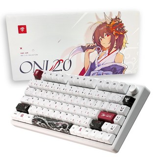 유키에임 오니 2.0 Polar75 게이밍 키보드 사용 모습