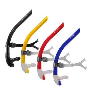 STM 바다 철인3종 수영 오픈탑 센터스노클 ST-FB-001, 레드