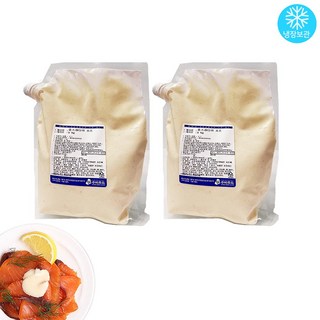 주비푸드 홀스래디쉬 소스 1kg, 2개