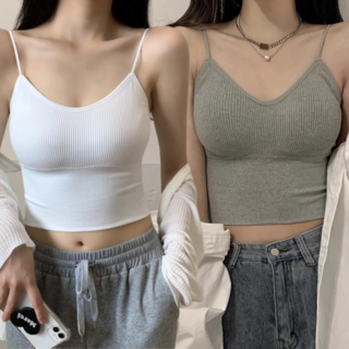 앨오앤지 볼륨업 5cm 뽕브라탑 캡나시 2p