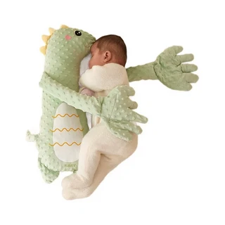 인증 신생아 아기 토닥이 수면도우미 토닥이 인형 아기 달래는 인형 신생아 꿀잠 인형 진정 애착인형 수면보조, 그린 드래곤(장시간 배터리 사용  가능 버전), 1개