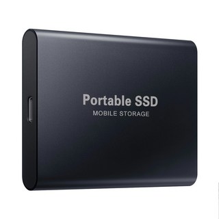 SSD 솔리드 스테이트 이동식 하드 드라이브 USB3.2 블랙 외장형 SSD 4t 8t 10t PC 외장 스토리지 컴퓨터 메모리 확장 고속 SSD 휴대용 하드 드라이브, black, 8TB