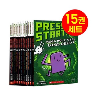 국내 프레스 스타트 Press start 14권+1 영어원서 -음원제공