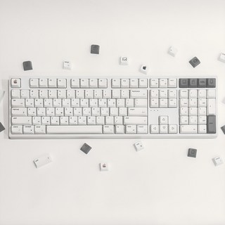 타닥 애플 레트로 한무무 기계식 키보드 XDA PBT 염료승화 127키 키캡 한글 상품 이미지