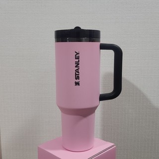 N단독구성[MESSI X STANLEY] 퀜처 프로투어 플립 스트로 텀블러 1.18L 메시 고트 핑크, 1개