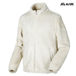 MK-2151 보아퍼 본딩 점퍼 아이보리 후리스 양털