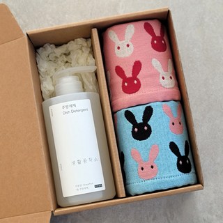 생활공작소 주방세제 + 주방타올 2p 세트
