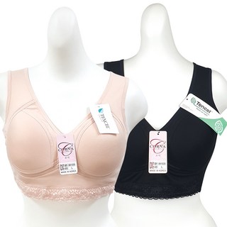 국산 텐셀브라탑 빅사이즈 노와이어 풀컵 기본 여성 탑브라BR1020 930412345EA