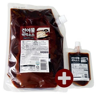 건어물 찍먹소스 2 kg + 추가증정 샘플 100 ml, 2kg, 1개