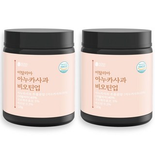 이탈리아산 아누카사과 추출분말100% 비오틴업 분말, 120g, 2개