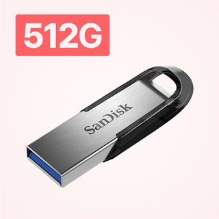 샌디스크 크루저 울트라 플레어 3.0 USB SDCZ73-512G-G46, 512GB, 1개