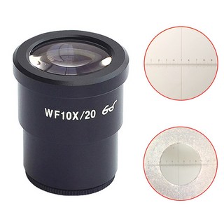 0.3X 보조 대물 현미경용 접안 현미경의 VGA 바로우 C-MOUNT PCB 렌즈, 아이포인트 와이드 아이웨어 WF10X 스크래치