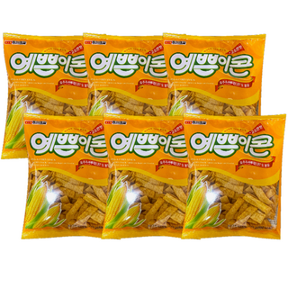 동아제과 예쁜이콘, 180g, 6개