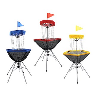 스포메카 포터블 디스크골프 타겟 (디스캐쳐 트래블러) 1개 파랑 상품 이미지