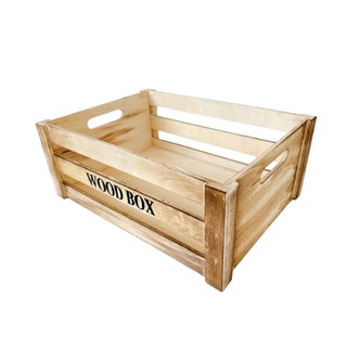 해피인어스 내추럴 우드박스 이미지