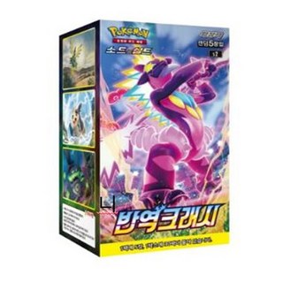 포켓몬코리아 포켓몬카드 소드&실드 확장팩 반역크래시 1상자(30팩), 반역크래시(150장), 1개