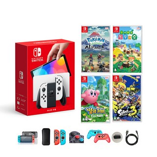 닌텐도 스위치 OLED 및 액세서리 풀패키지 사용 모습