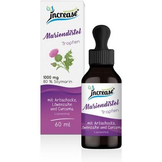 INCREASE 리포좀 밀크시슬 드롭스아티초크 민들레 강황 함유 고용량 - 30000mg포 하루 권장량 1000mg 중 80800mg 실리마린 케토 MCT 오일 높은 생체이용률, 1개