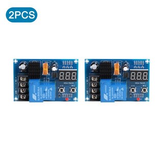 XH-M604 배터리 충전기 제어 모듈 DC 6-60V 스토리지 리튬 충전 스위치 보호 보드 1-2 개, [02] 2PCS