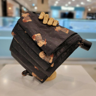 [백화점 A/S] 닥스 양산 여성양산 DAKS 닥스 3단수동 우양산 - PBO026I 테디 선물포장 빠른배송