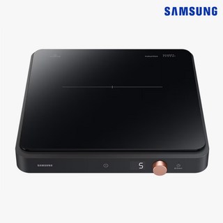 삼성전자 더플레이트 NZ31DG200CF 1구 인덕션 1인용 휴대용 이동식 전기레인지, 프리스탠딩, NZ31DG200CFK