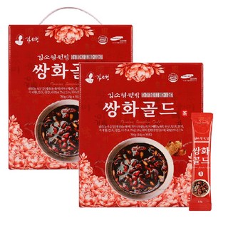 김소형 쌍화골드50포x2박스 천마함유 천궁 당귀 생강 계피, 2개, 50개입