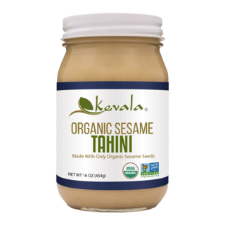 케발라 오가닉 세서미 타히니 tahini 후무스 hummus 유기농 참깨 드레싱 양배추 다이어트 샐러드 소스, 1개, 454g