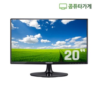 엘지 삼성 DELL HP 중소기업 중고모니터 20 22 23 24 인치 LED모니터 CCTV용 사무용 듀얼용, 20인치 중소 DVI/RGB+HDMI, 1cm