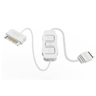 SGMK 5V 3PIN ARGB 컨트롤러 케이블 화이트 71cm 1개 상품 이미지