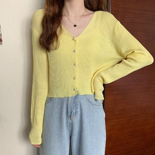 더무드민X플라카 골지 크롭 가디건 8colors