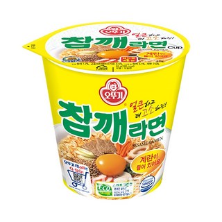 오뚜기 참깨 컵라면 110g, 1개
