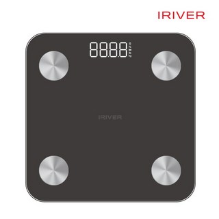 아이리버 SB-H301B 스마트 체지방 체중계, 1개, 블랙