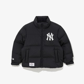 MLB 뉴욕 양키스 덕 다운 푸퍼 재킷 블랙