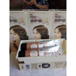 유한양행 매직브라이트 순 염색약