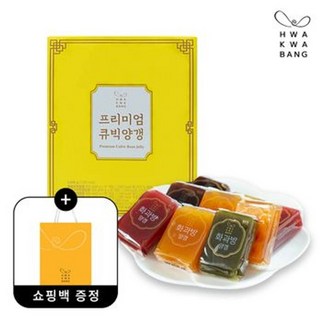 화과방 프리미엄 큐빅양갱 혼합구성, 60개, 40g