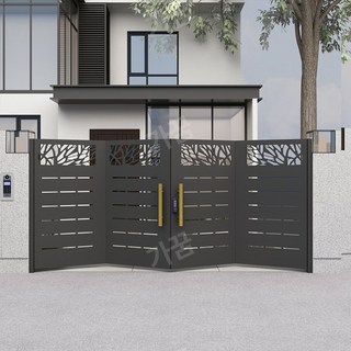 주택대문 야외 철문 보안 펜션 슬라이딩