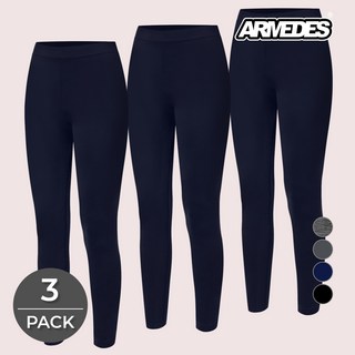 아르메데스 여성용 기능성 9부 기모 레깅스 JS-AR WP40 3p