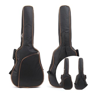 기타 케이스 블랙+오렌지 통기타가방케이스