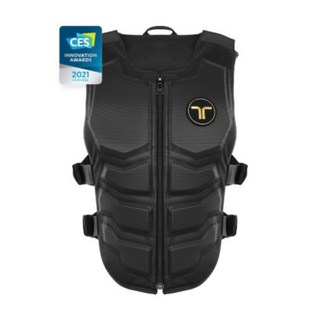 비햅틱스 택수트 Tactsuit x40 - 웨어러블 햅틱 수트 조끼 VR, 1개