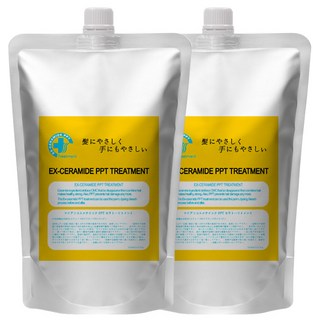 모나리자 이엑스 세라마이드 피피티 헤어 트리트먼트, 1L, 2개