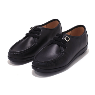 세라 여성 천연가죽 밴딩 로퍼 - 블랙 250