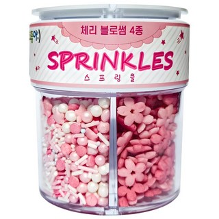 체리 블로썸(Cherry blossom 벚꽃) 스프링클, 68g, 1개
