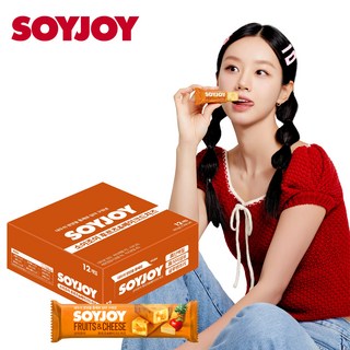 소이조이 후르츠&베이크드치즈 12개입 고단백질 고식이섬유 글루텐프리, 360g, 1개