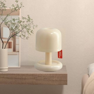 이탈리아 디자이너 LED 버섯 테이블 램프 호텔 침실 침대 옆 조명 책상 방 미니멀리스트 거실 모던 L V4Z4, [01] A