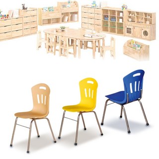 초등학교 컬러 학습 의자 수강 교육 공부 독서 교구 mih*34186pE, 빨강, 본상품선택